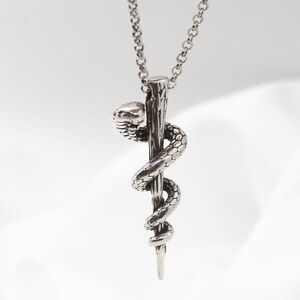 Wrapped Snake Necklace